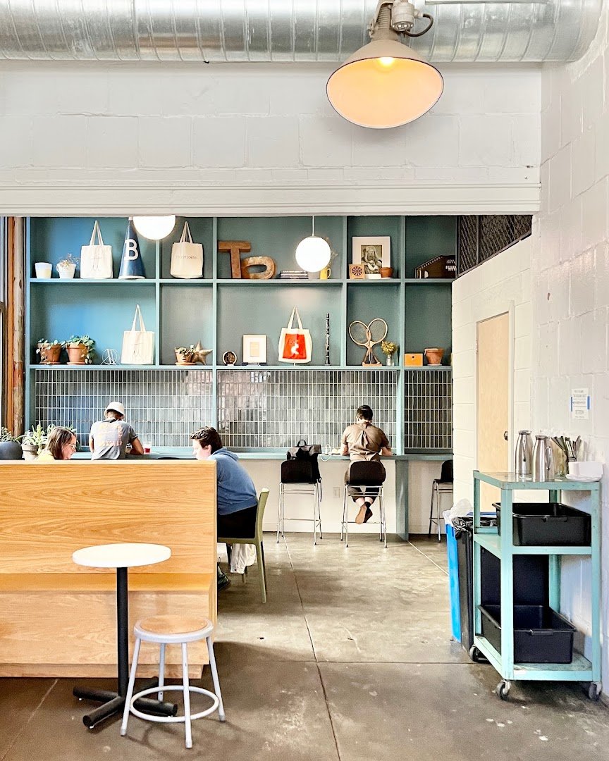 Interior of Two Persons, specialty coffee shop in Philadelphia