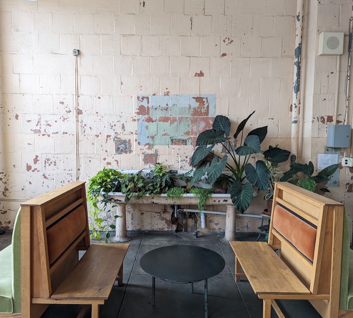 Interior of Two Persons, specialty coffee shop in Philadelphia