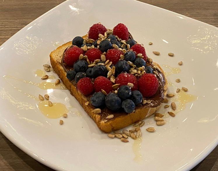 Food at The Collective Cafe, specialty coffee shop in Charlotte
