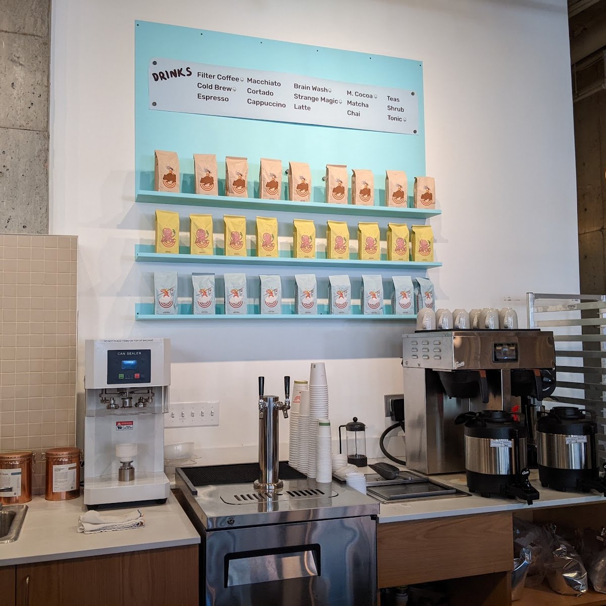 Wunderground Coffee + Cafe specialty coffee shop in Seattle - photo 6
