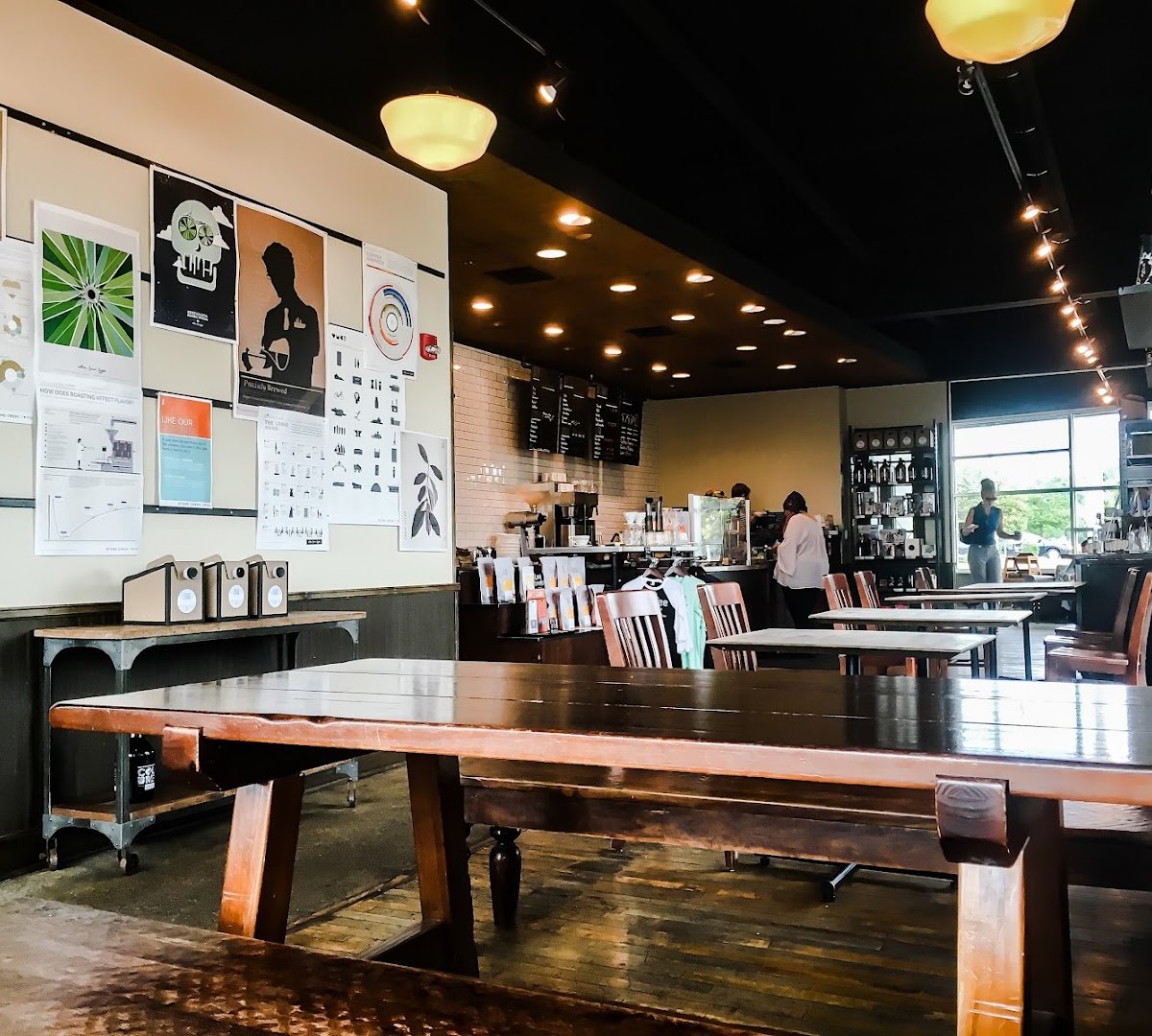Interior of Stone Creek Coffee - Glendale, specialty coffee shop in Milwaukee