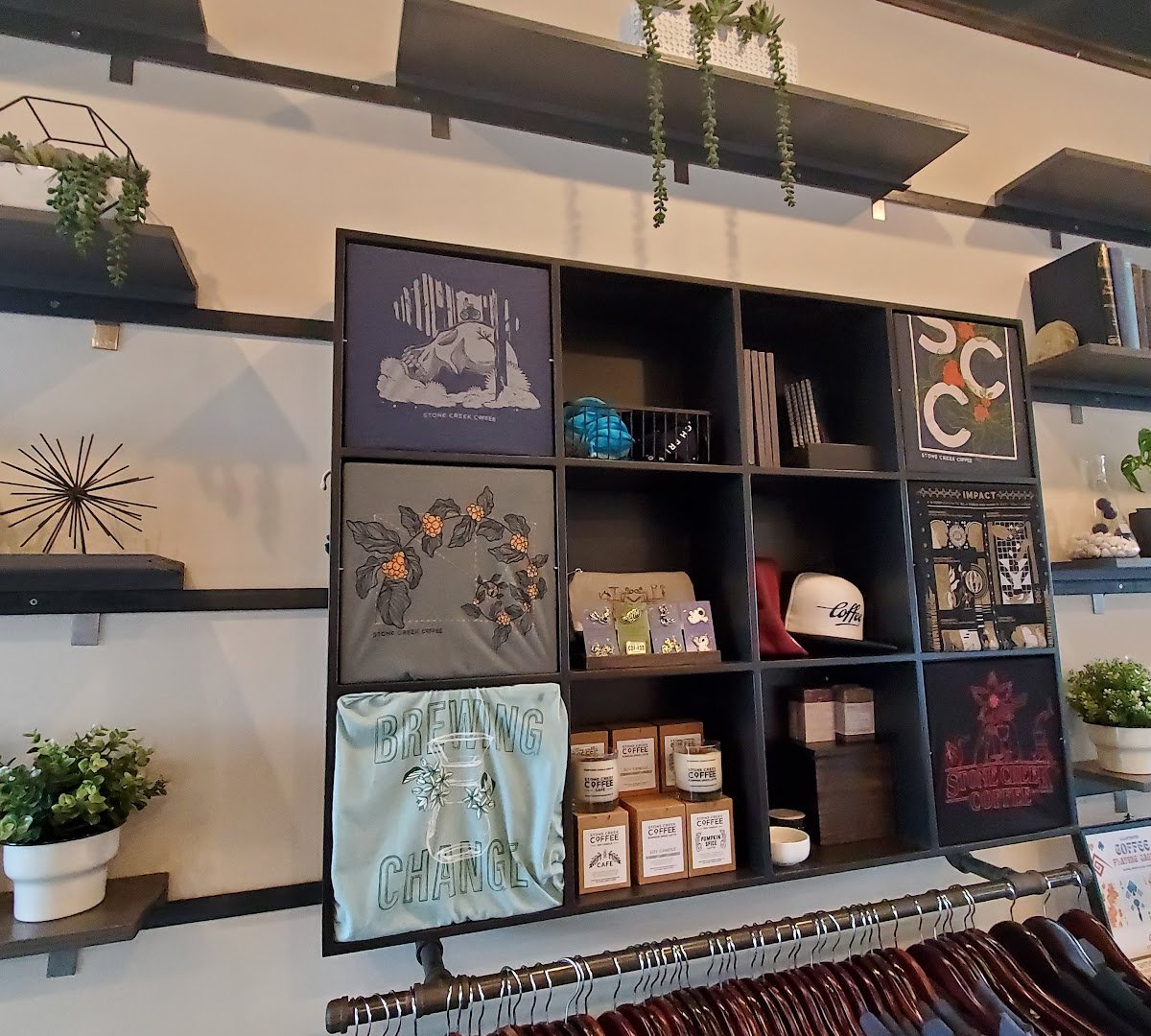 Interior of Stone Creek Coffee - Glendale, specialty coffee shop in Milwaukee