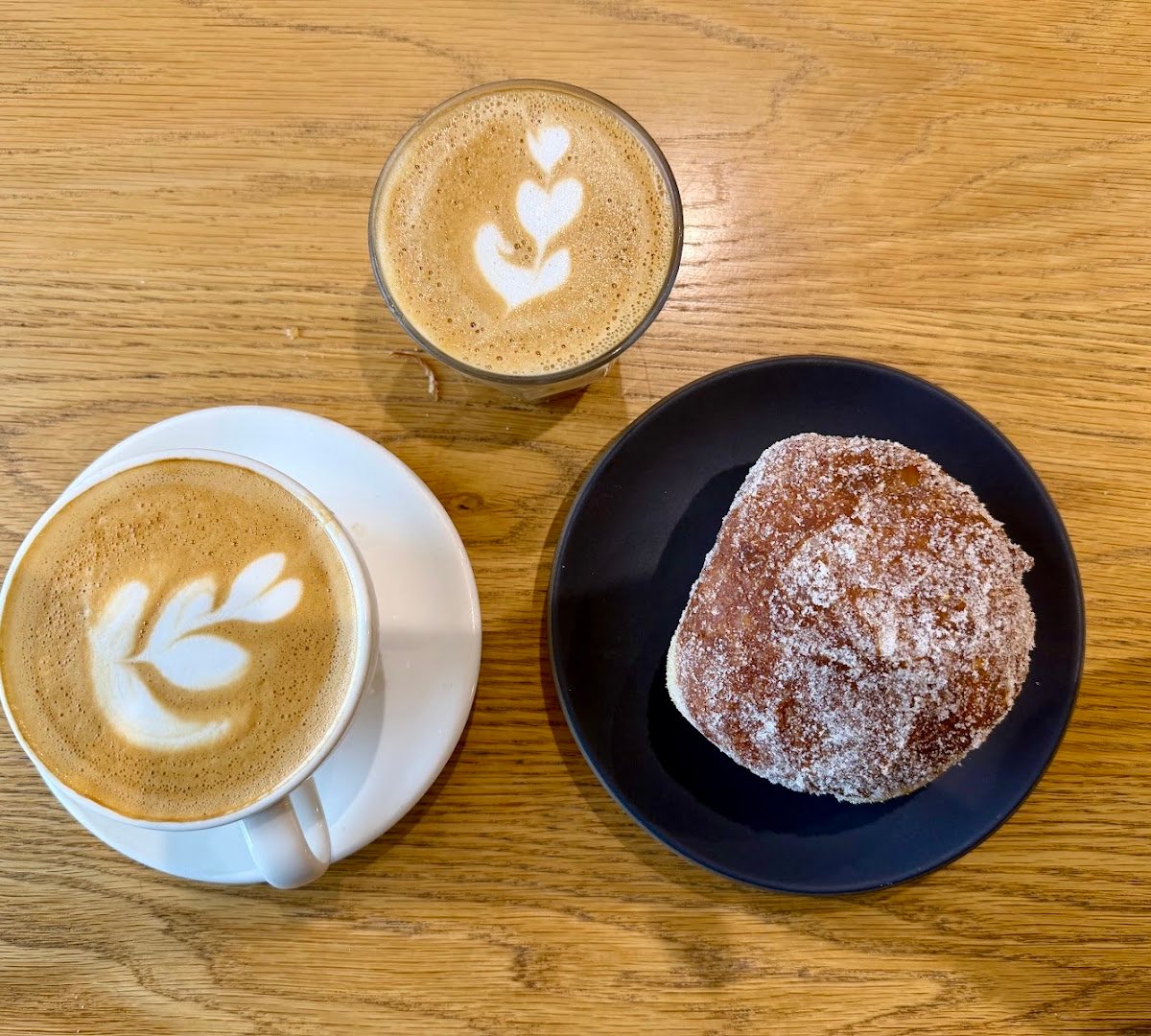 Coffee at Bree'Osh, specialty coffee shop in Santa Barbara