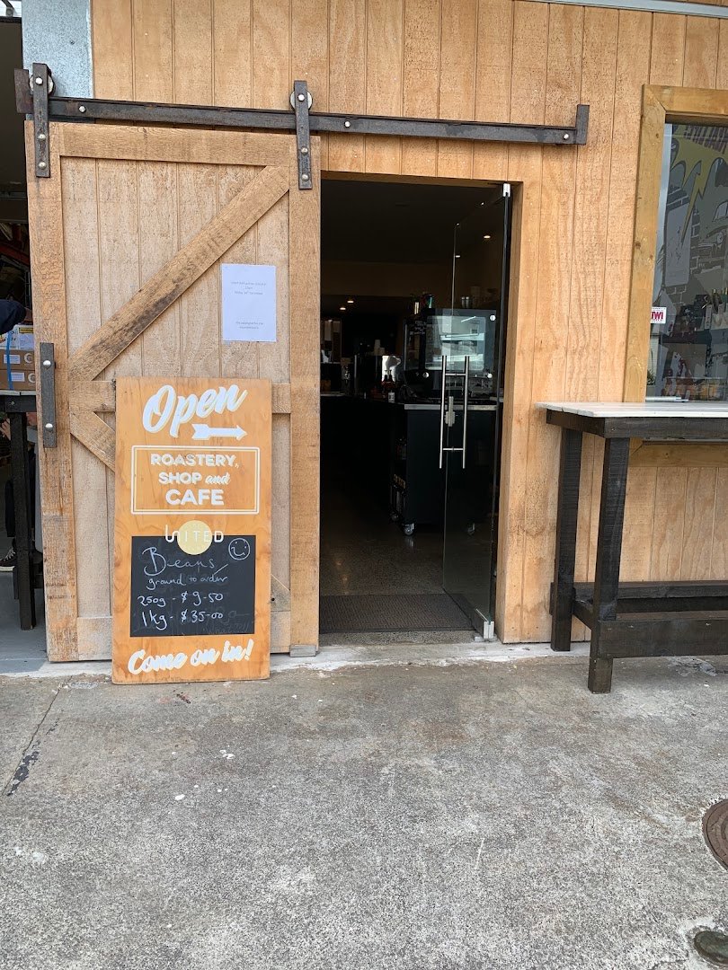 Storefront of Karajoz Coffee Company, specialty coffee shop in Auckland