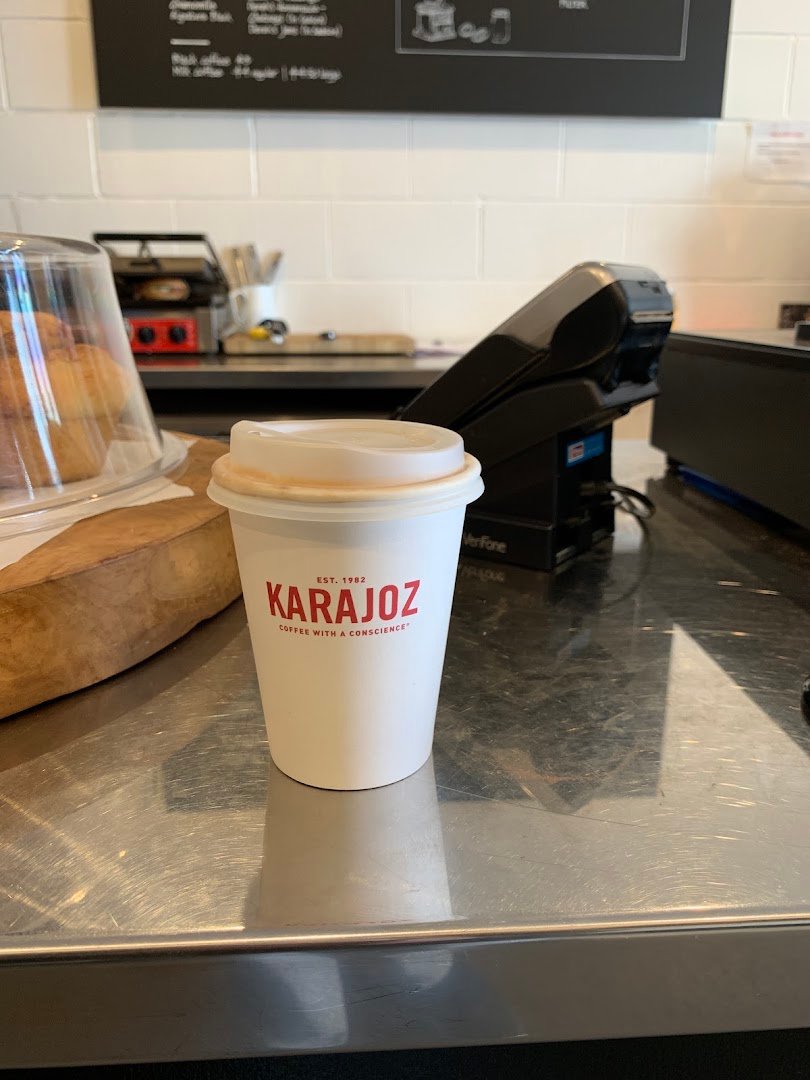 Coffee at Karajoz Coffee Company, specialty coffee shop in Auckland