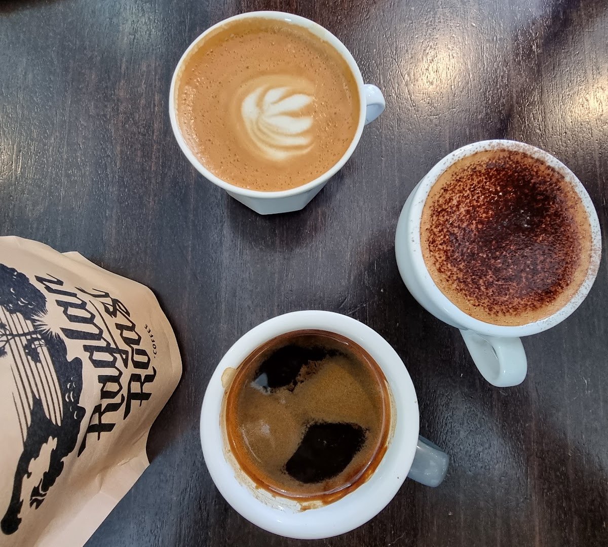 Coffee at Raglan Roast Coffee, specialty coffee shop in Wellington