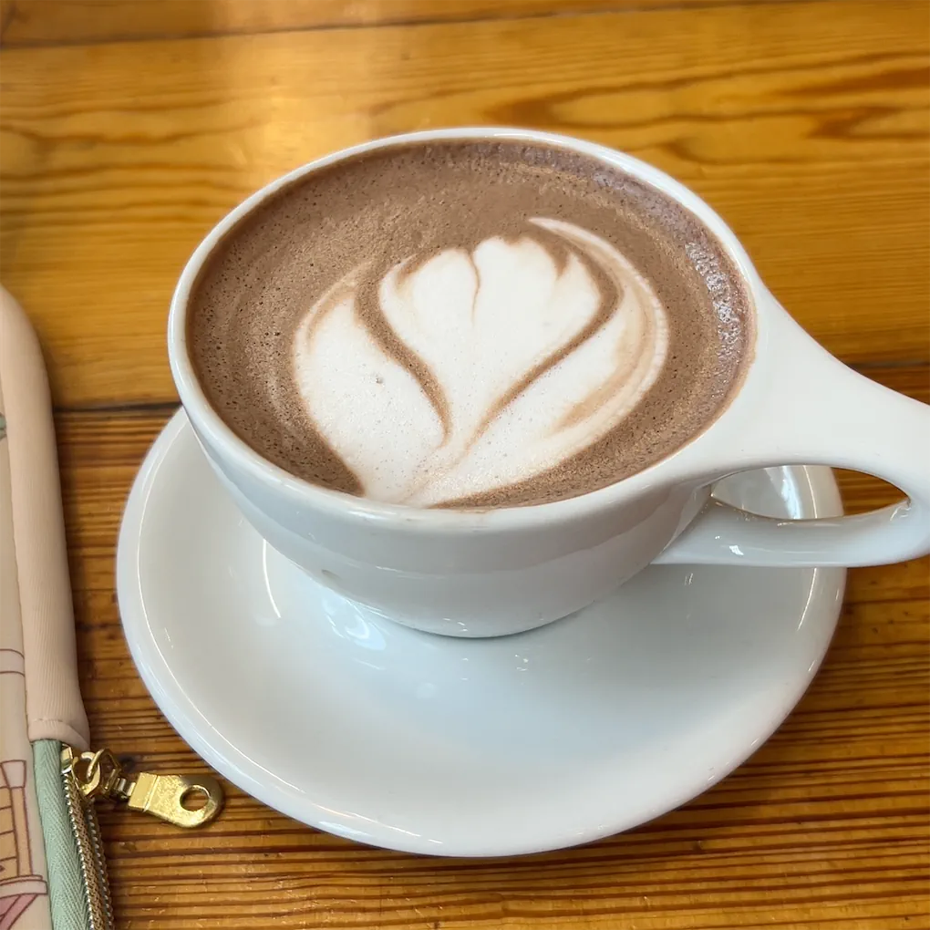 Coffee at Undercurrent Coffee, specialty coffee shop in Charlotte