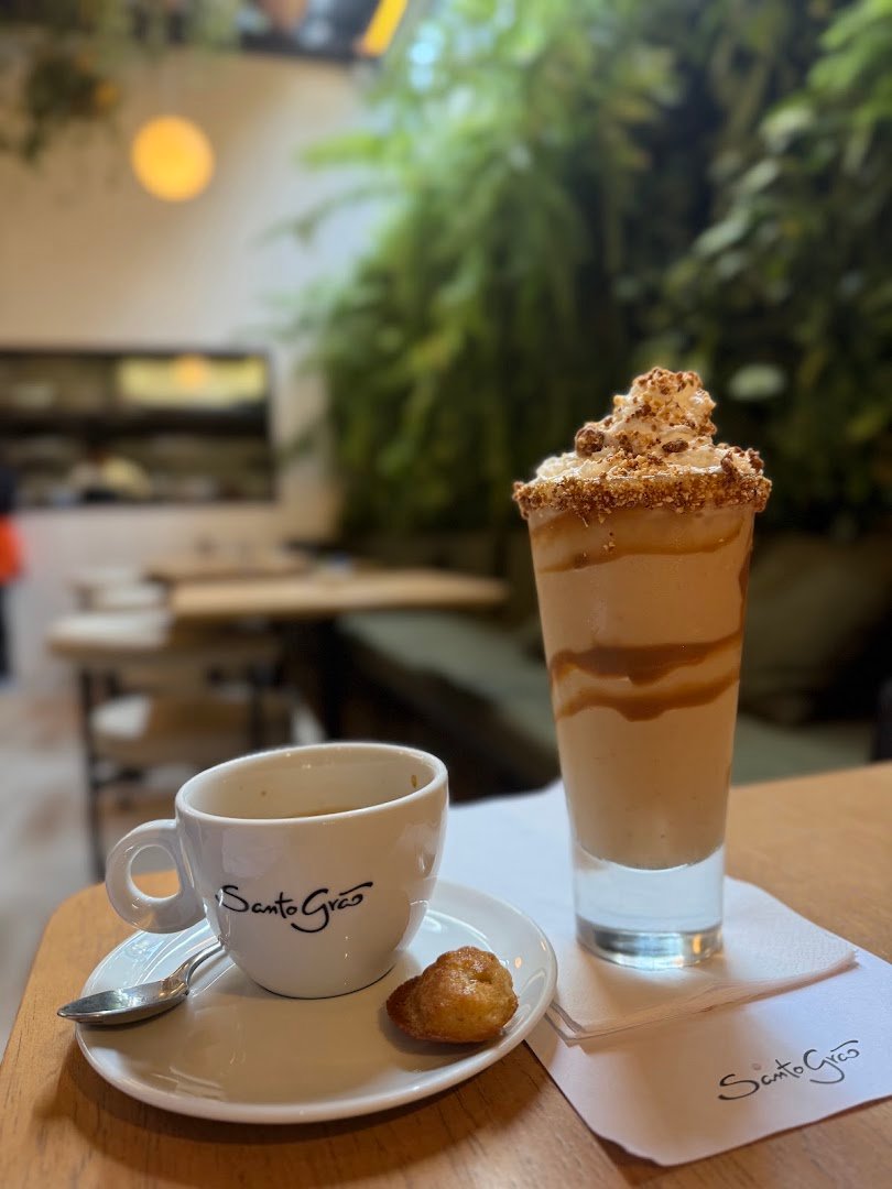 Coffee at Santo Grão - Itaim, specialty coffee shop in São Paulo