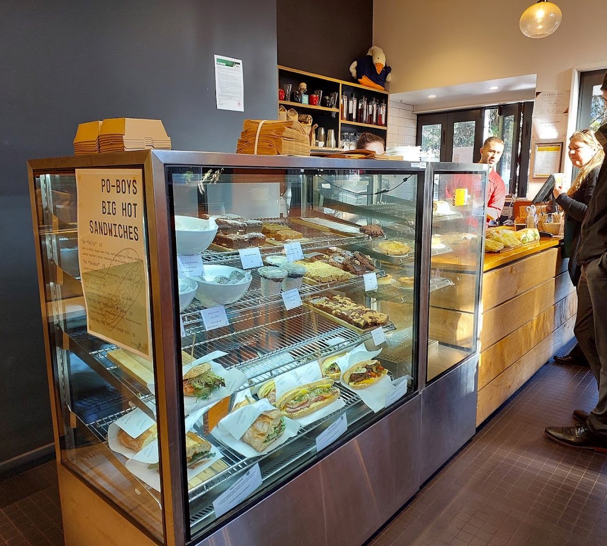 Interior of Cellar-vate, specialty coffee shop in Wellington