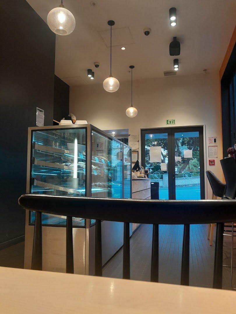 Interior of Cellar-vate, specialty coffee shop in Wellington