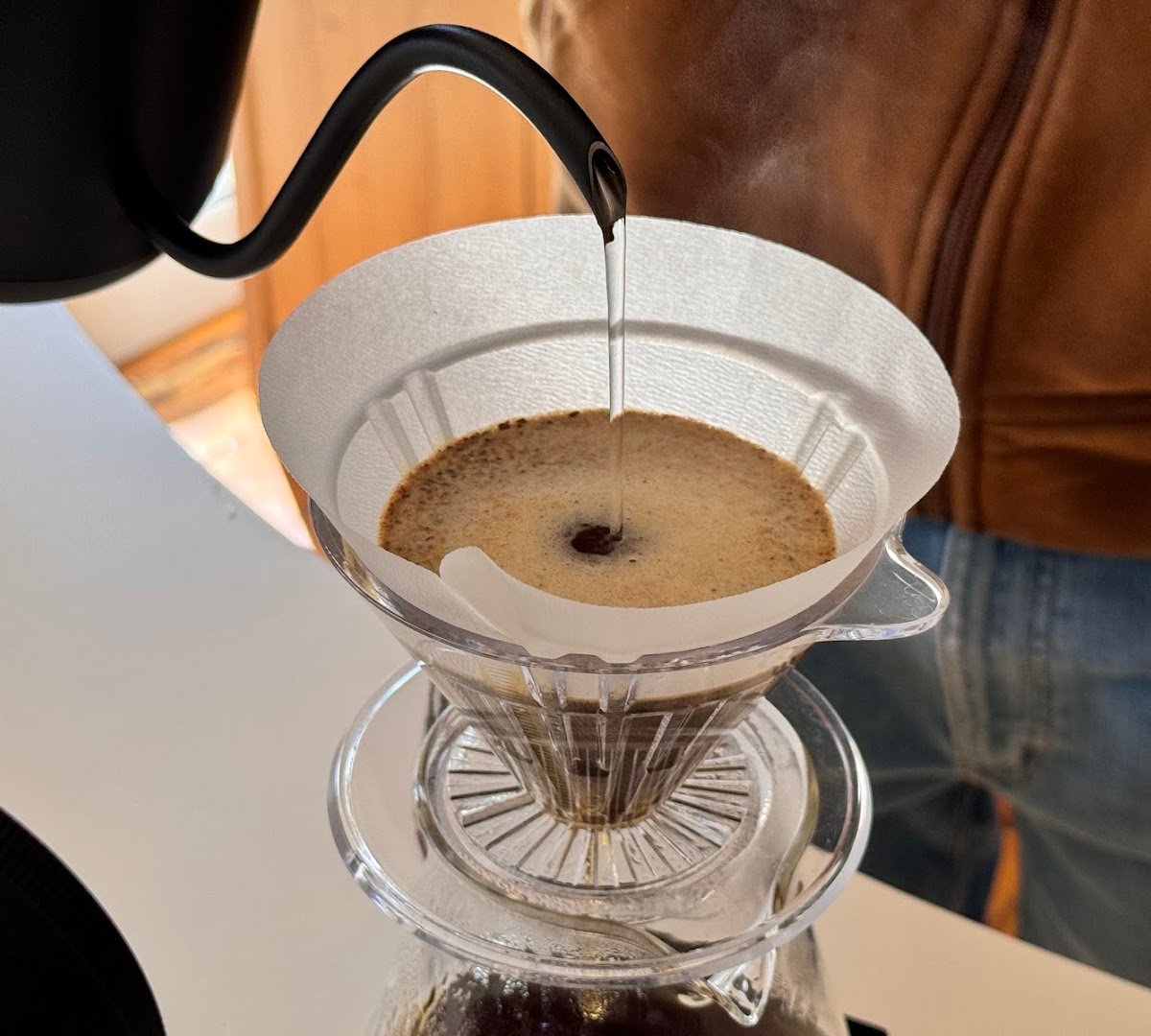 Coffee at Zudi Coffee Co, specialty coffee shop in Athens