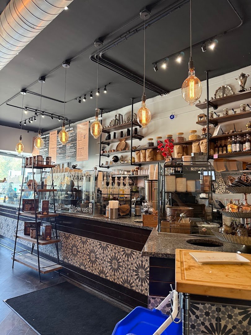 Oromo Cafe Lincoln Square specialty coffee shop in Chicago - photo 3