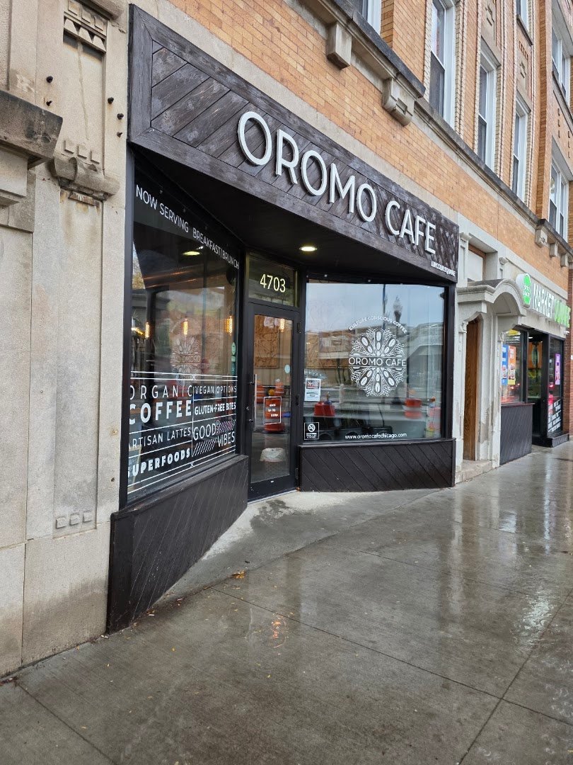 Oromo Cafe Lincoln Square specialty coffee shop in Chicago - photo 9