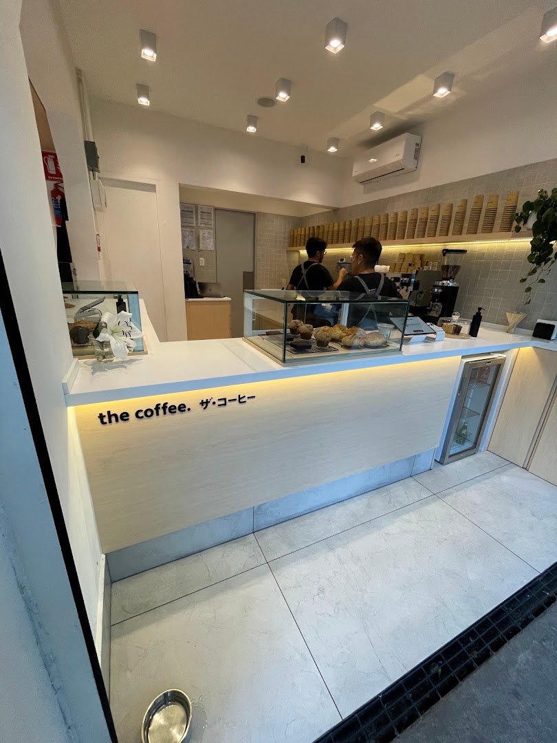 Interior of The Coffee Roma Sur, specialty coffee shop in Mexico City