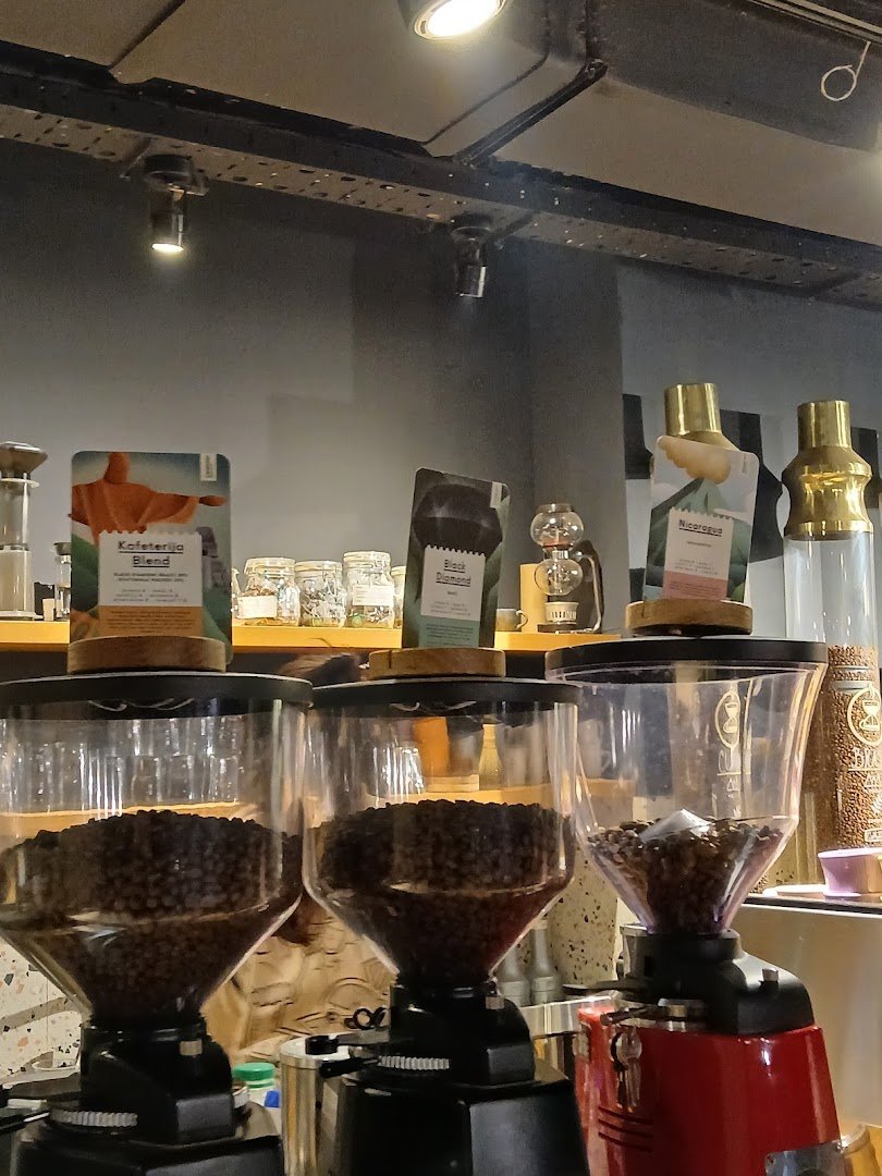 Interior of Kafeterija Svetozara Markovića, specialty coffee shop in Belgrade
