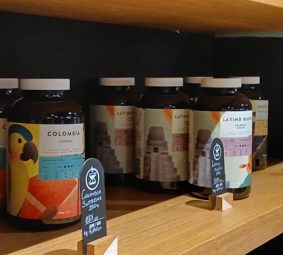Interior of Kafeterija Svetozara Markovića, specialty coffee shop in Belgrade