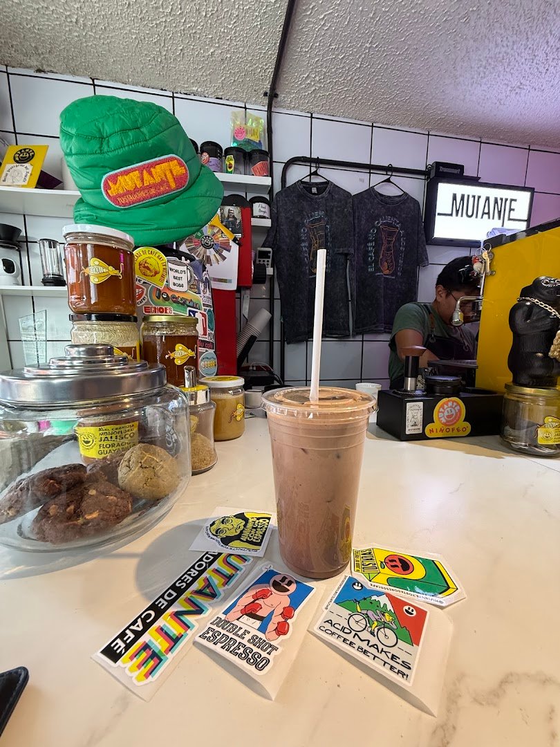 Coffee at Mutante tostadores de café, specialty coffee shop in Mexico City
