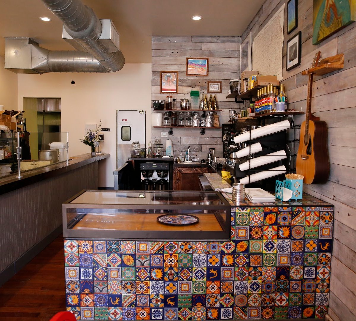 Interior of Terrapin Bakery, specialty coffee shop in Cleveland