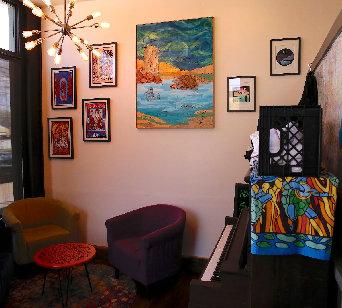 Interior of Terrapin Bakery, specialty coffee shop in Cleveland