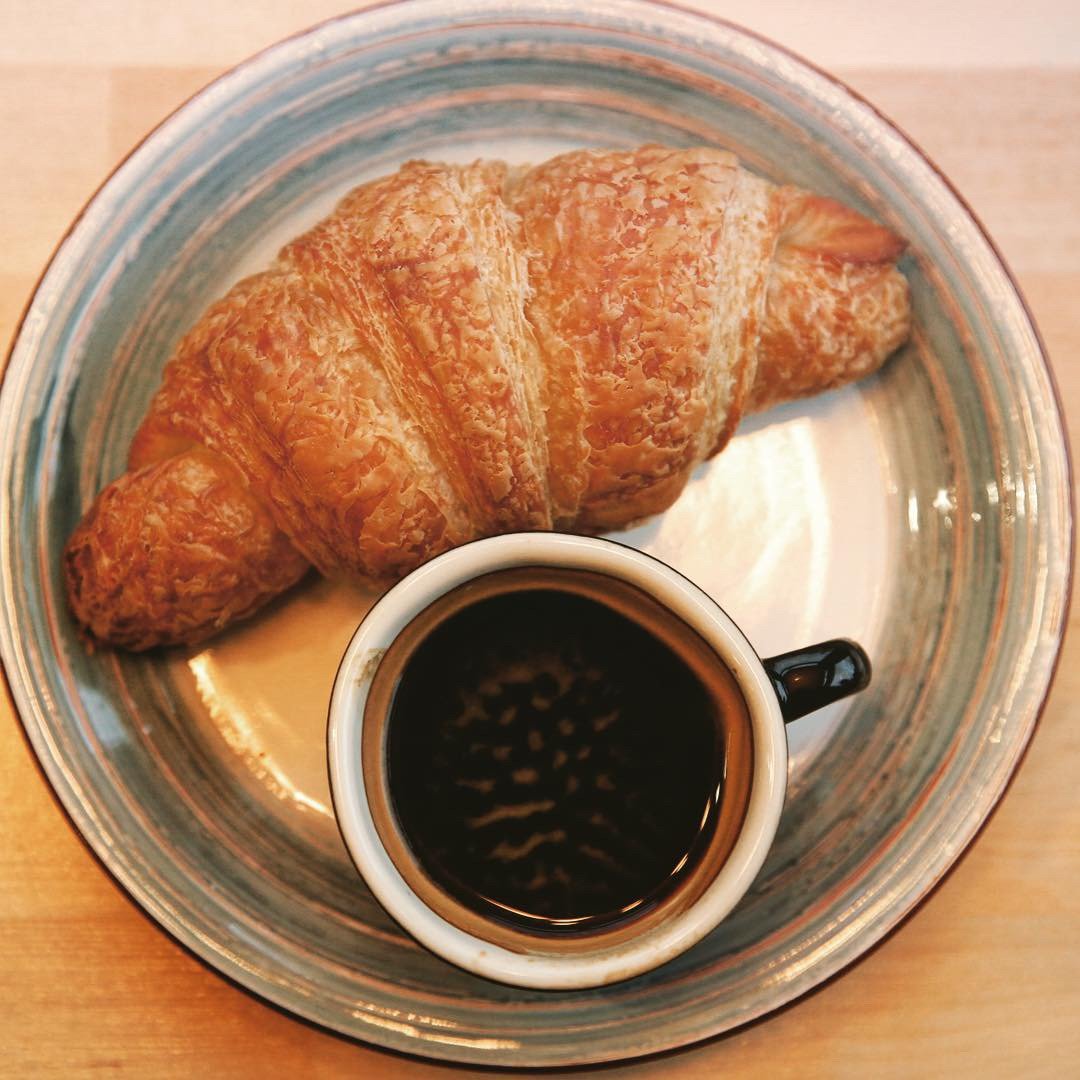 Coffee at Terrapin Bakery, specialty coffee shop in Cleveland