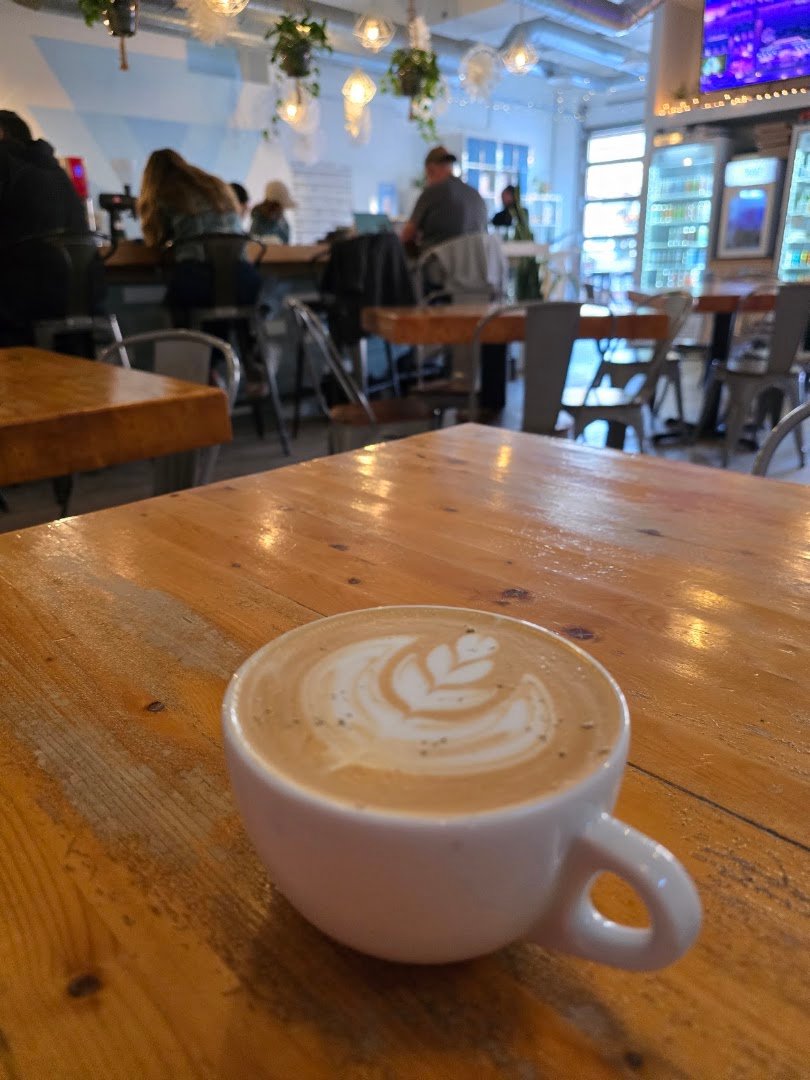 Coffee at Vennture Brew Co, specialty coffee shop in Milwaukee
