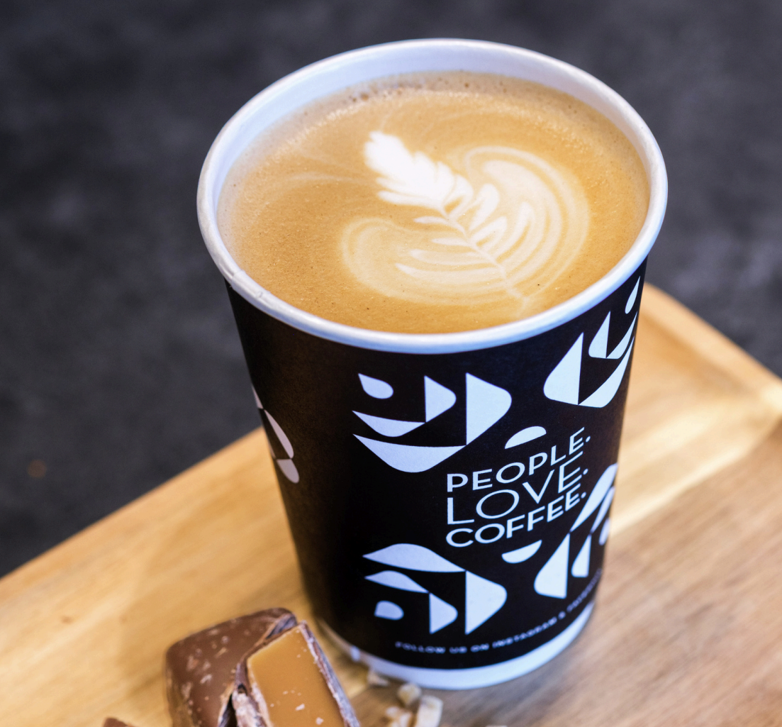 Coffee at Stories Coffee Company, specialty coffee shop in Omaha