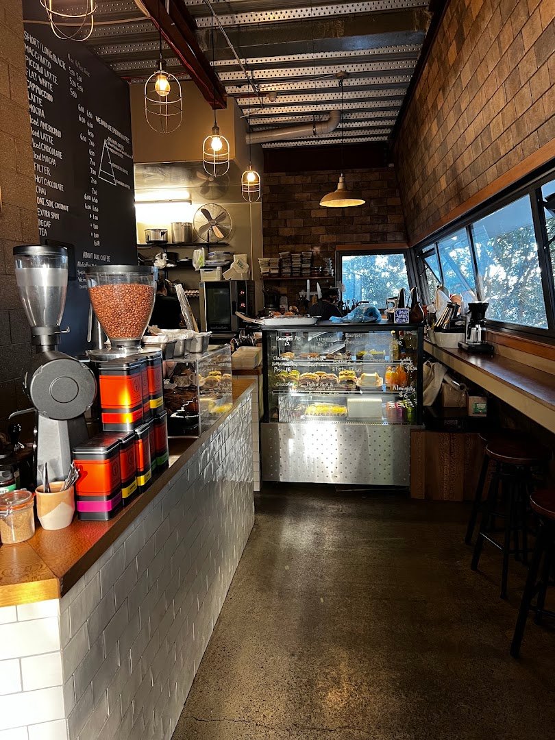 Interior of Coffee Pen, specialty coffee shop in Auckland