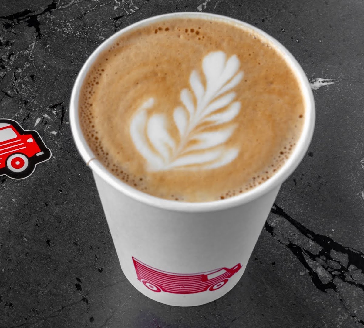 Coffee at Petite Rouge Cafe & Coffee Truck, specialty coffee shop in New Orleans