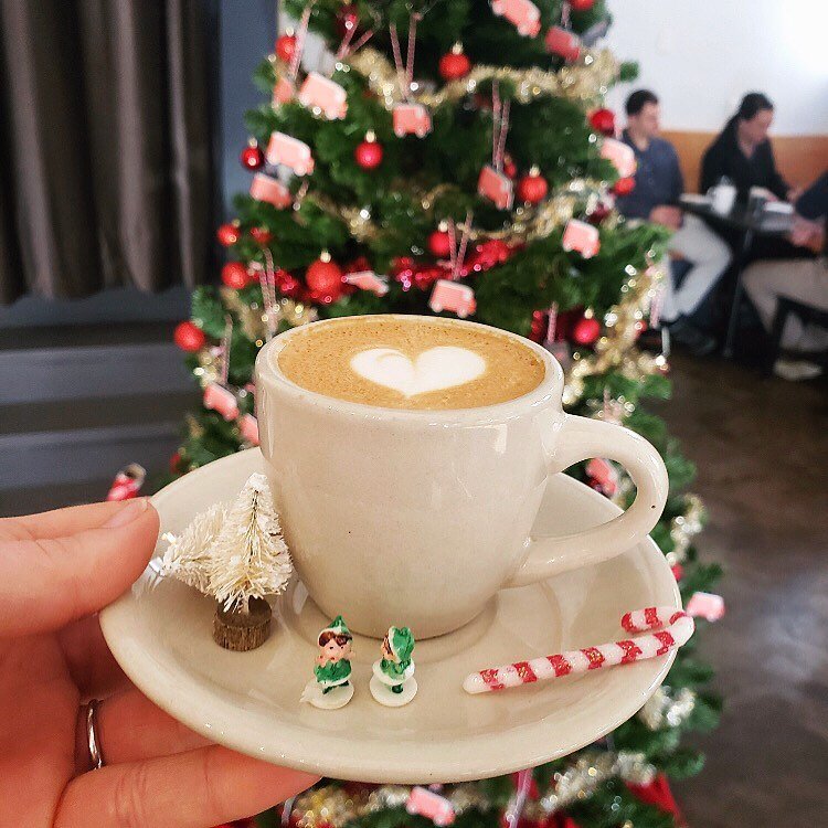 Coffee at Petite Rouge Cafe & Coffee Truck, specialty coffee shop in New Orleans