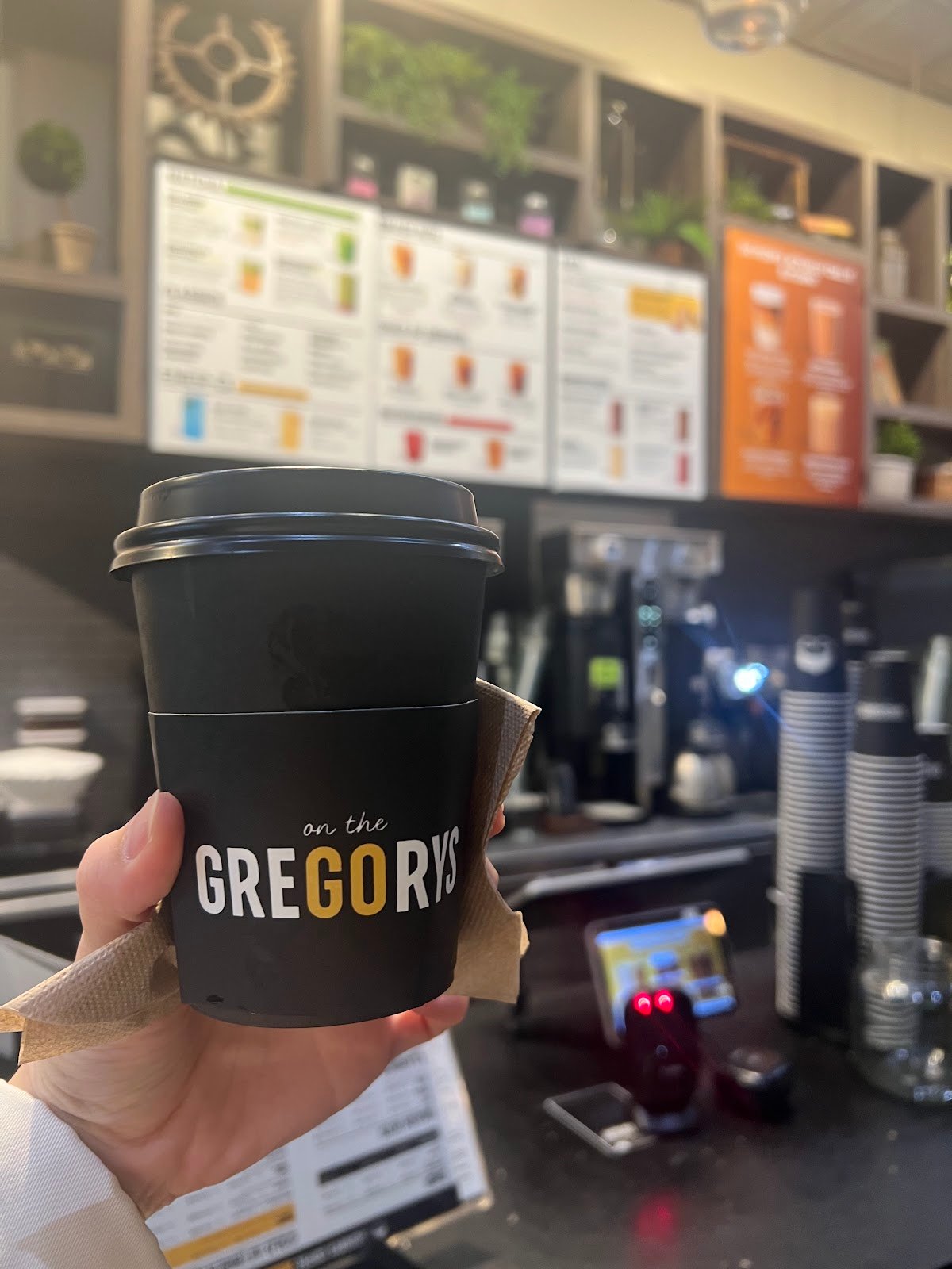 Gregorys Coffee specialty coffee shop in New York - photo 3