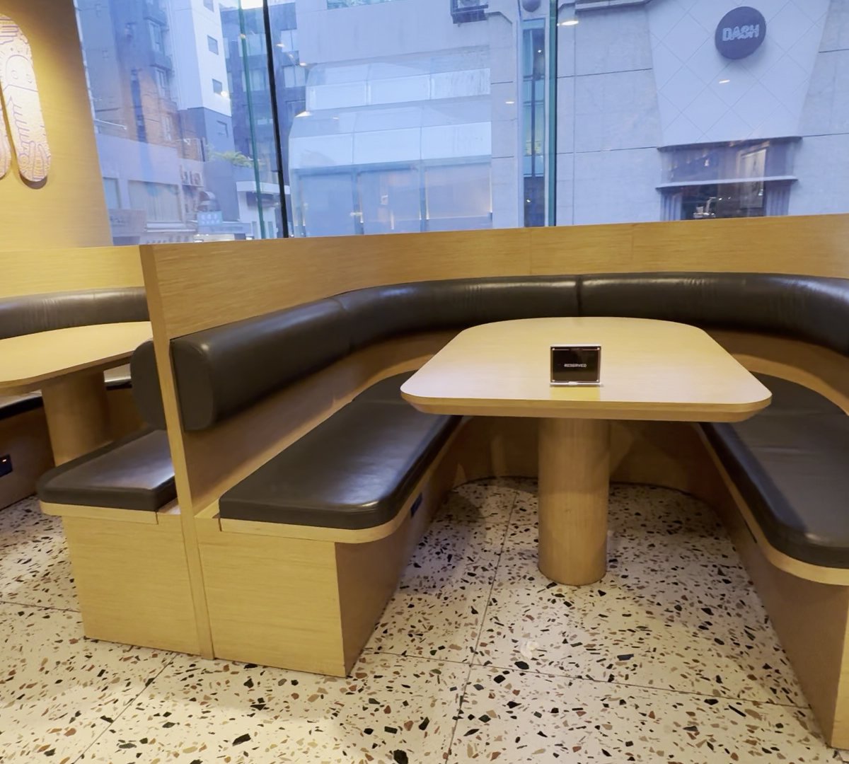 Interior of Elephant Grounds, specialty coffee shop in Hong Kong