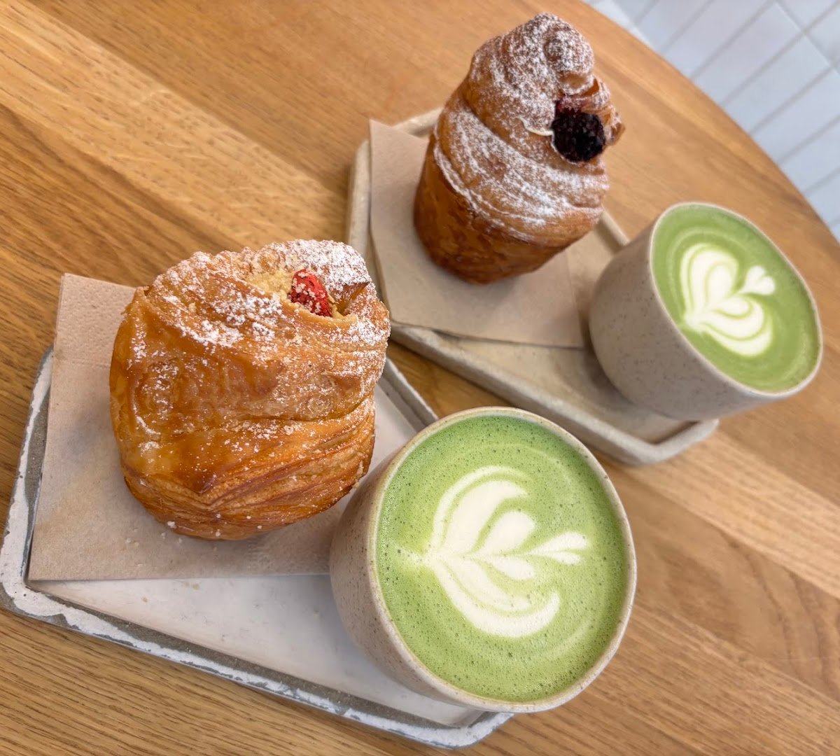 Coffee at KRAFIN Café & Bakery, specialty coffee shop in Prague