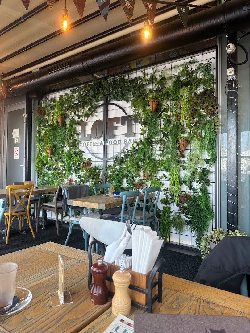 Interior of Loft Factory, Coffee & Food Bar, specialty coffee shop in Novi Sad
