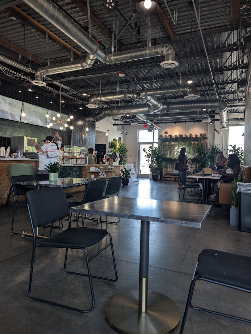 Interior of Bungalow Coffee Co, specialty coffee shop in Las Vegas