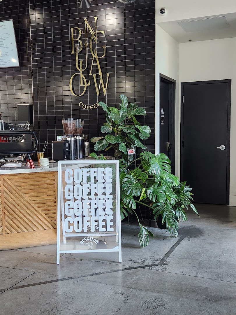 Interior of Bungalow Coffee Co, specialty coffee shop in Las Vegas