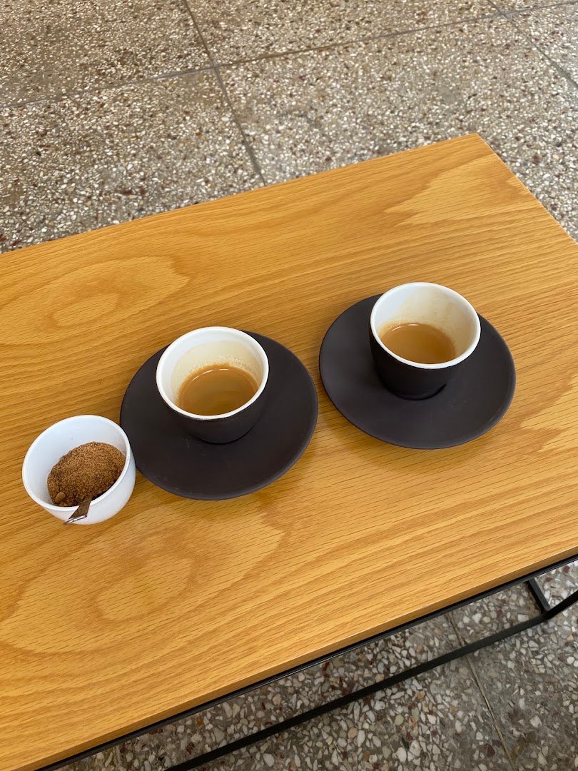 Coffee at John Small Roastery, specialty coffee shop in Seoul