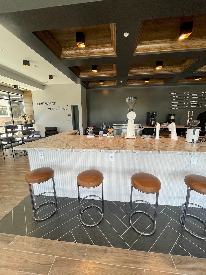 Interior of Indie Coffee Roasters, specialty coffee shop in Indianapolis