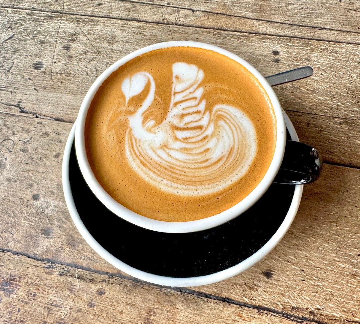 Coffee at The Rocket Store, specialty coffee shop in Auckland