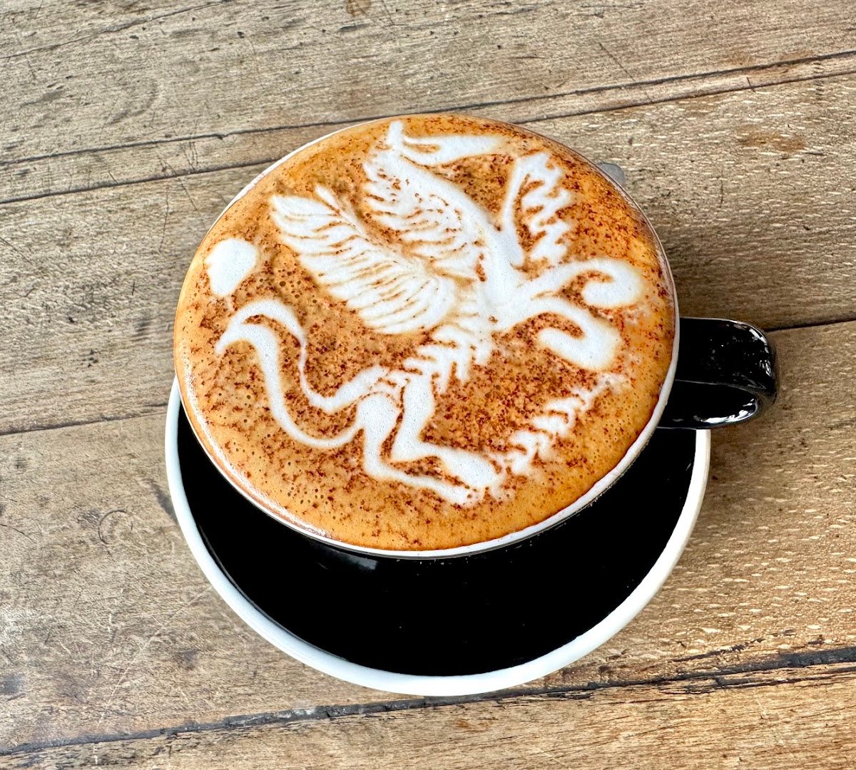Coffee at The Rocket Store, specialty coffee shop in Auckland