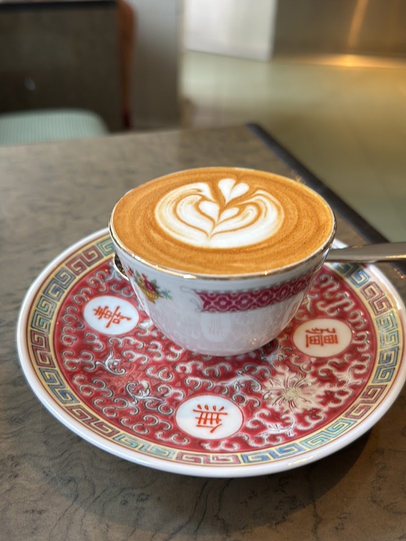 Coffee at Halfway Coffee, specialty coffee shop in Hong Kong