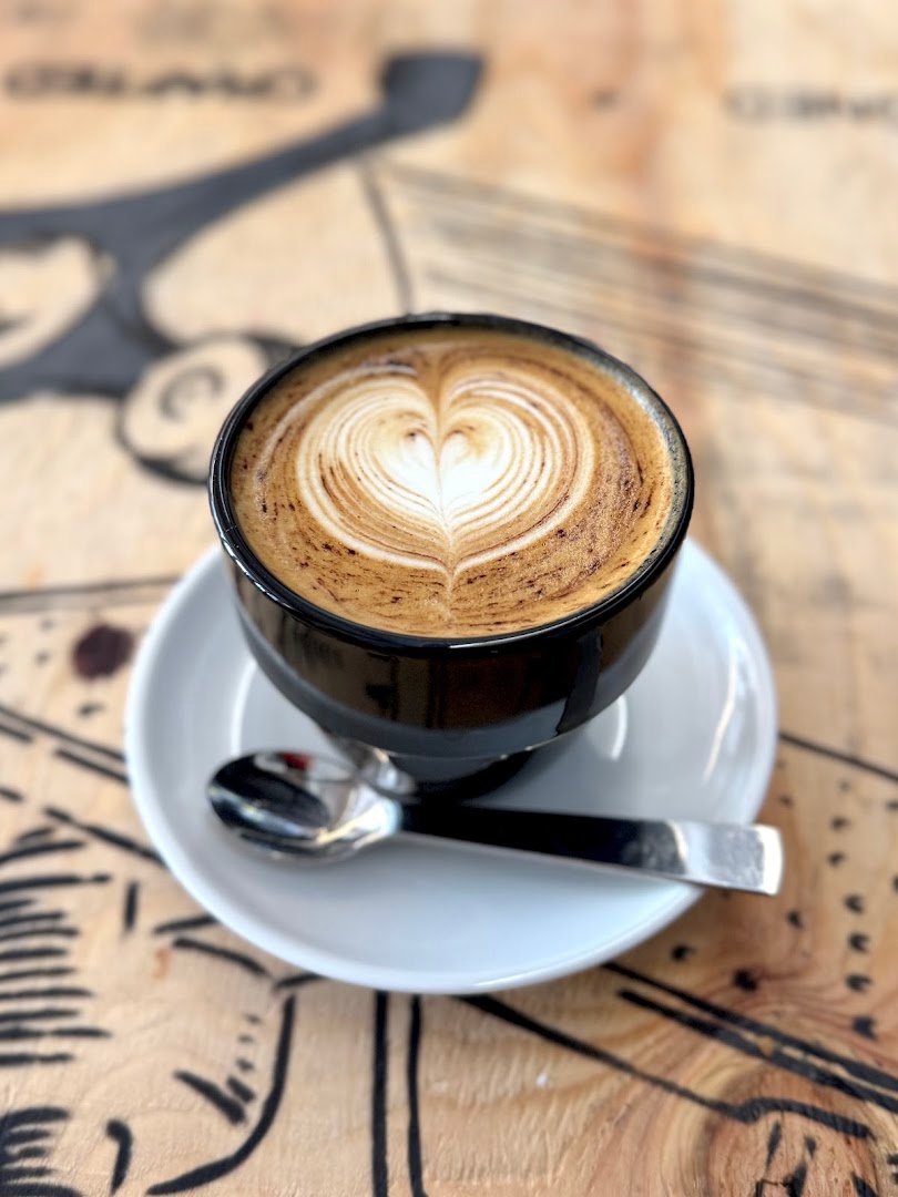 Coffee at Maeve Coffee Roasters, specialty coffee shop in Auckland