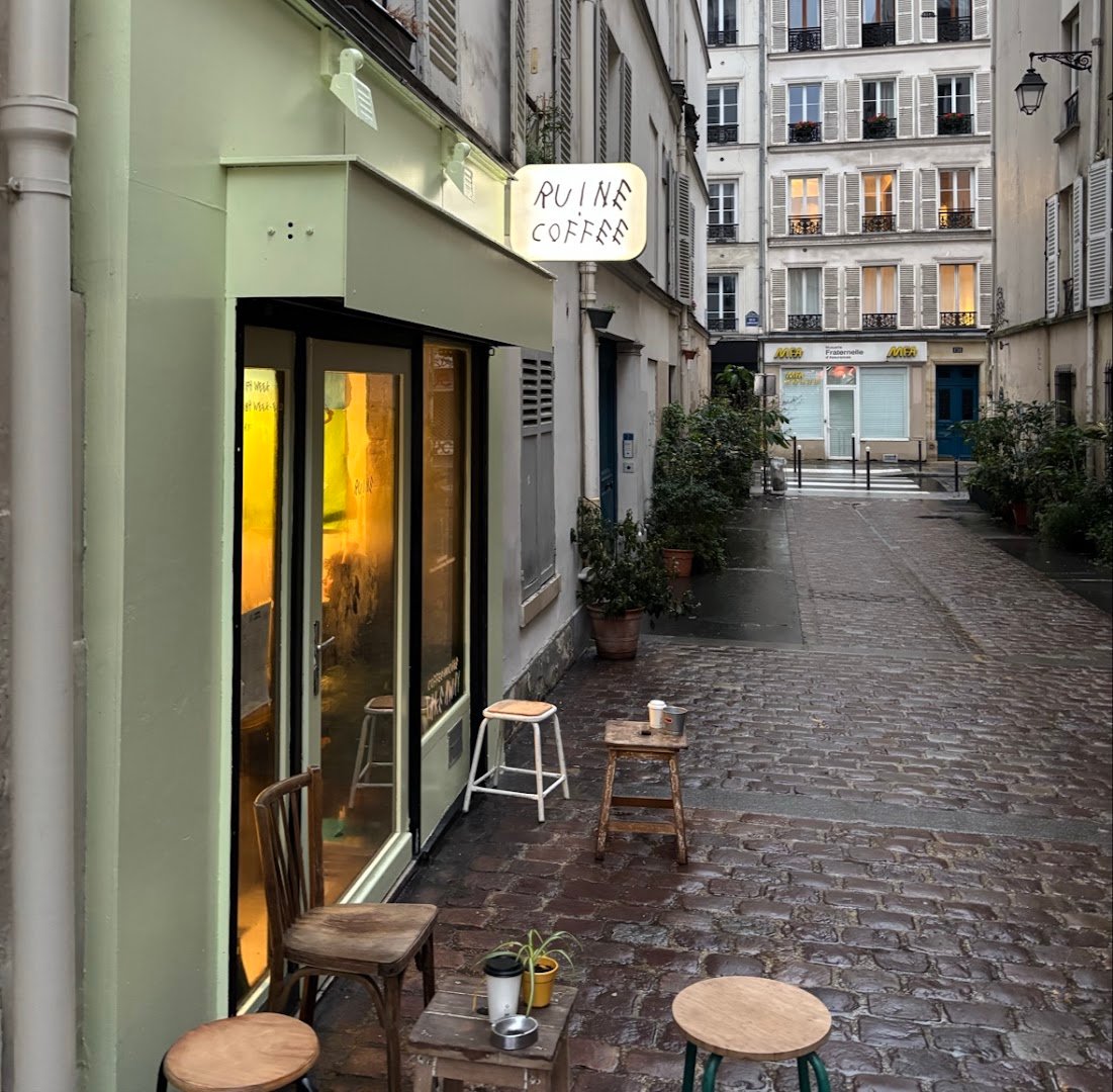 Ruine Coffee specialty coffee shop in Paris - photo 2