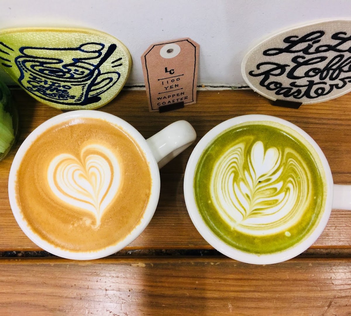 Coffee at LiLo Coffee Roasters, specialty coffee shop in Osaka