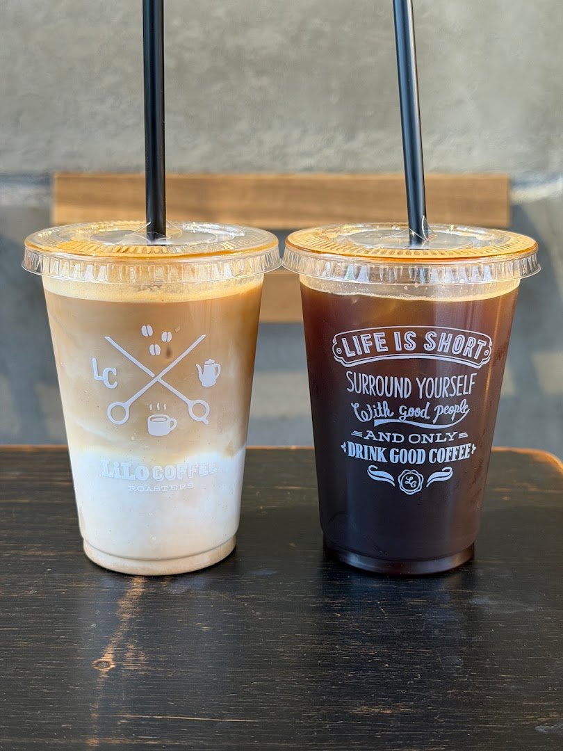 Coffee at LiLo Coffee Roasters, specialty coffee shop in Osaka