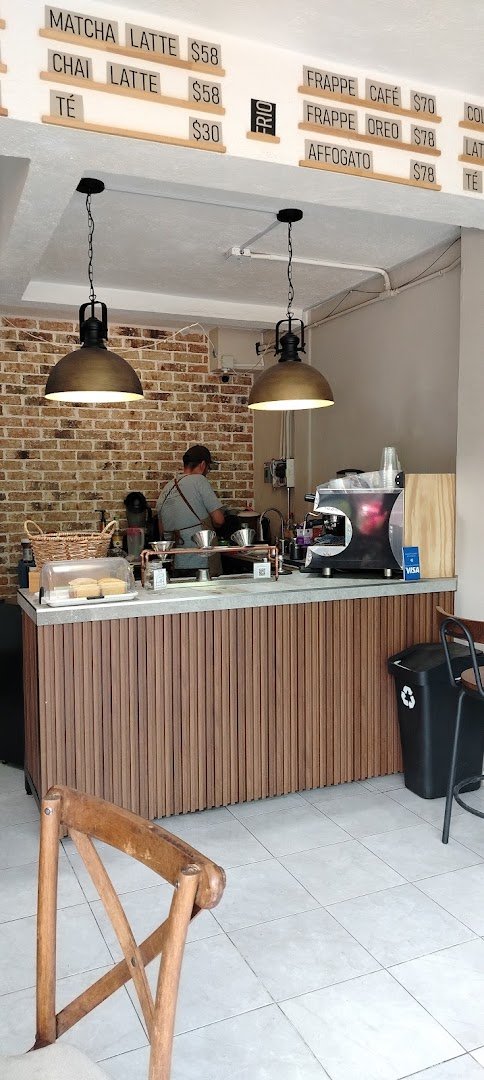 Interior of Sonoma café, specialty coffee shop in Mexico City
