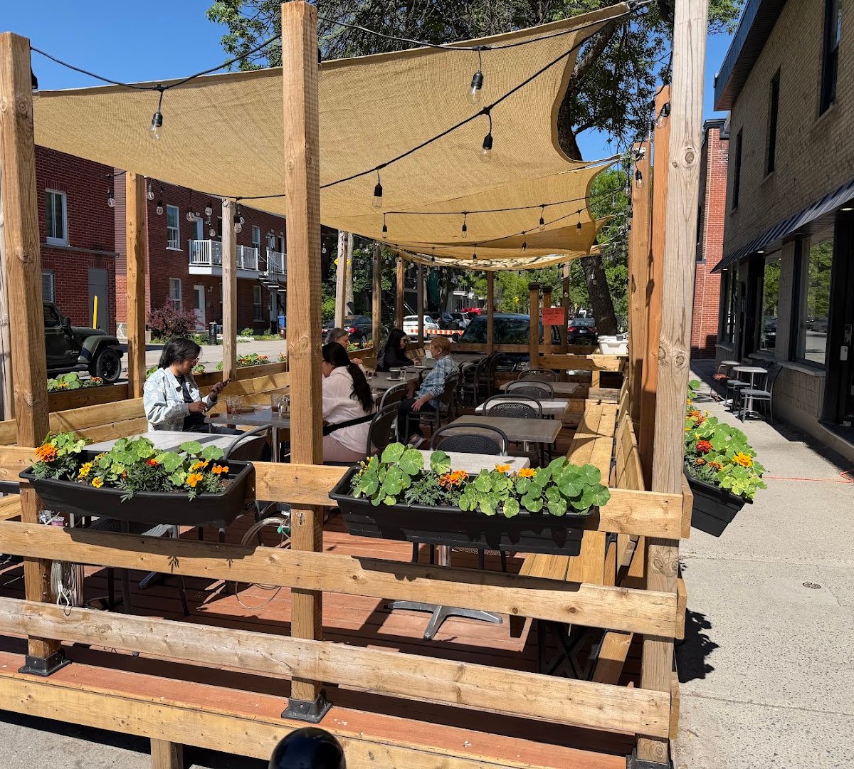Storefront of Helico, specialty coffee shop in Montreal