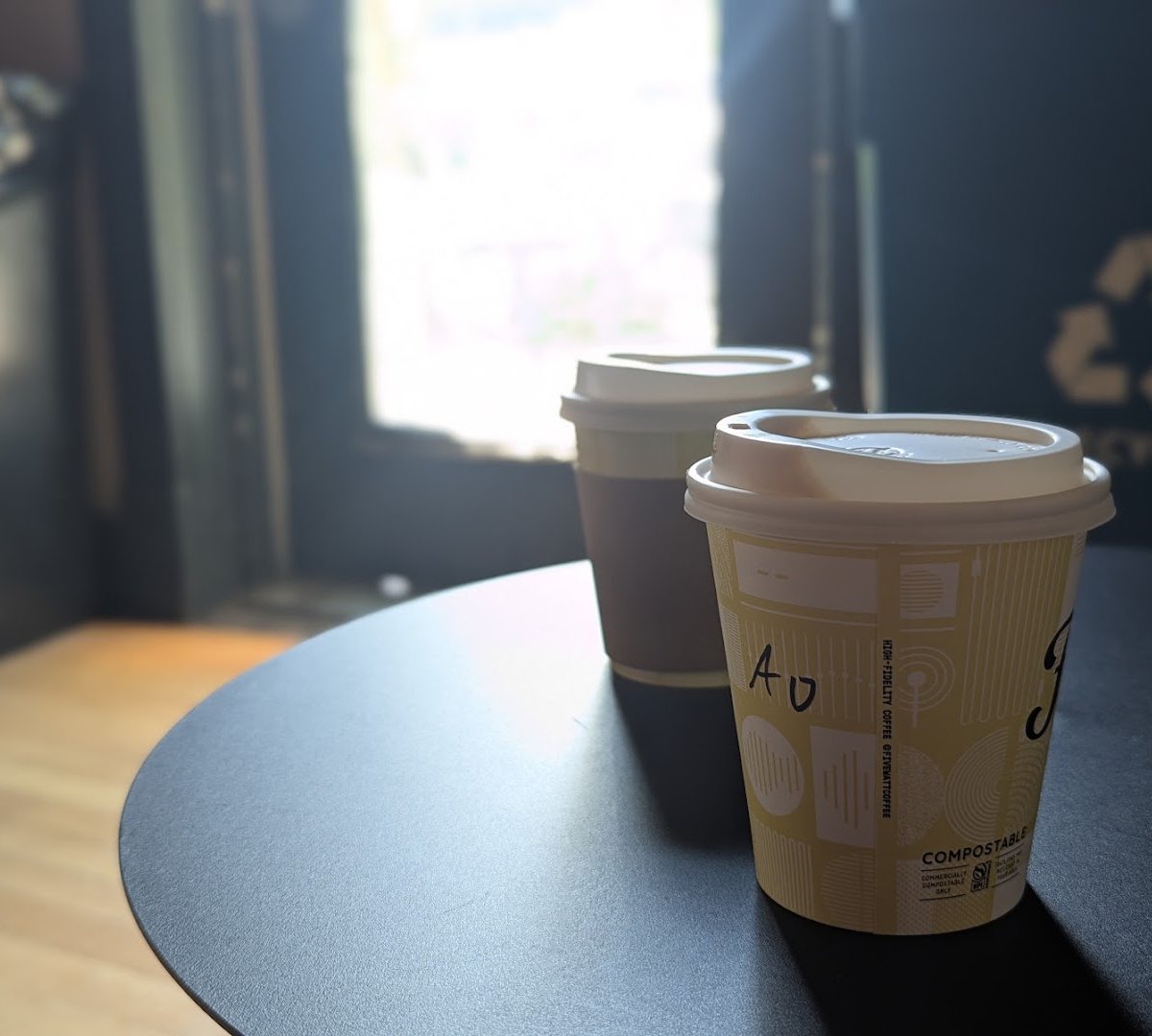Coffee at Five Watt Coffee, Lyndale, specialty coffee shop in Minneapolis