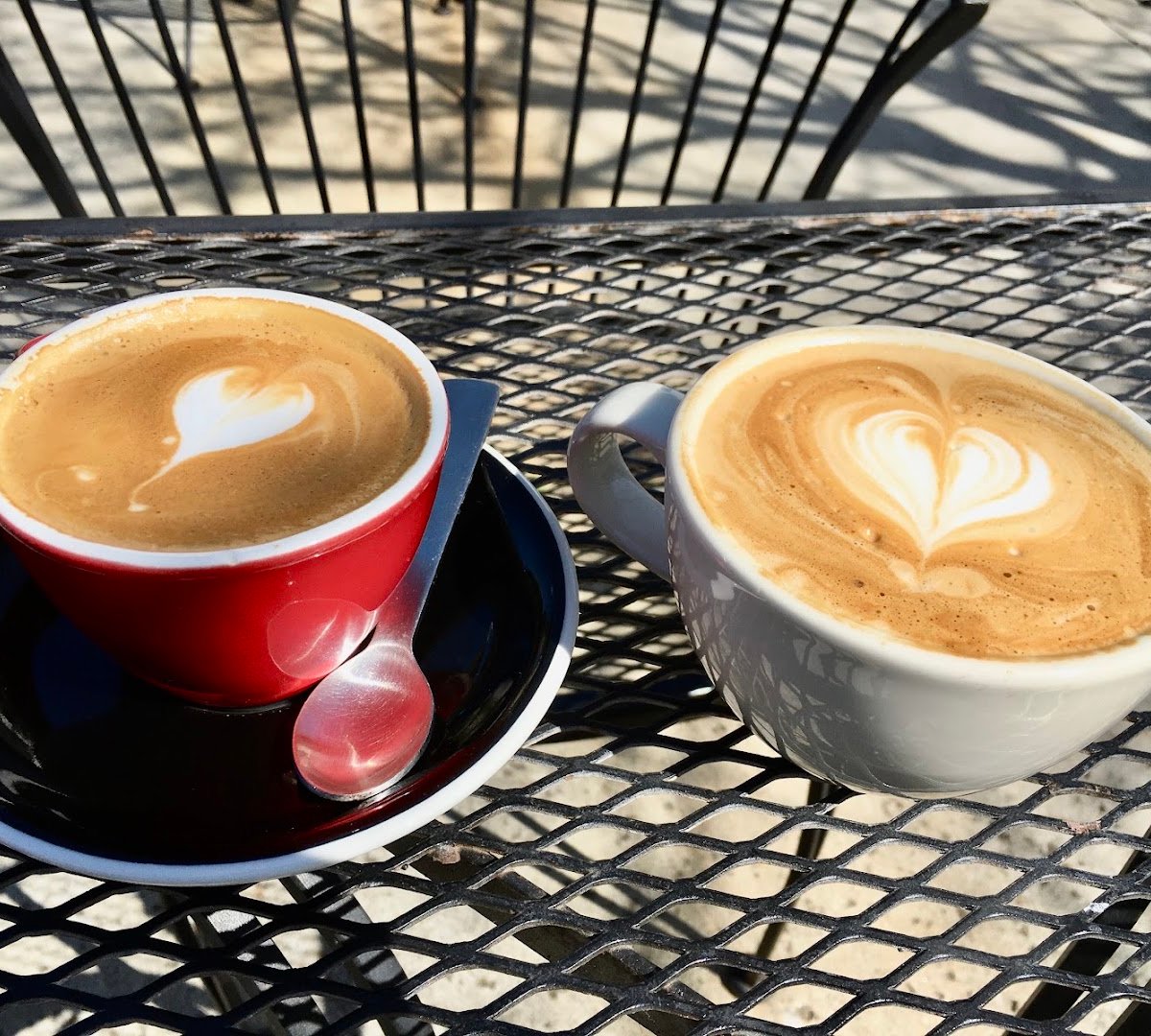 Coffee at Manzanita Roasting Company and Coffee House, specialty coffee shop in San Diego
