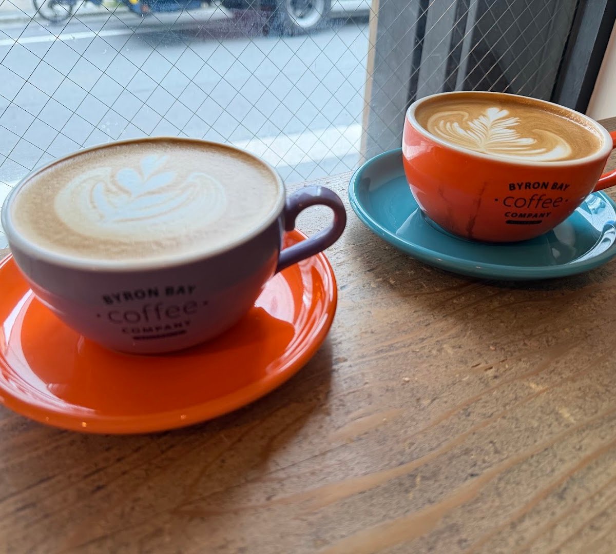 Coffee at Byron Bay Coffee Company, specialty coffee shop in Tokyo