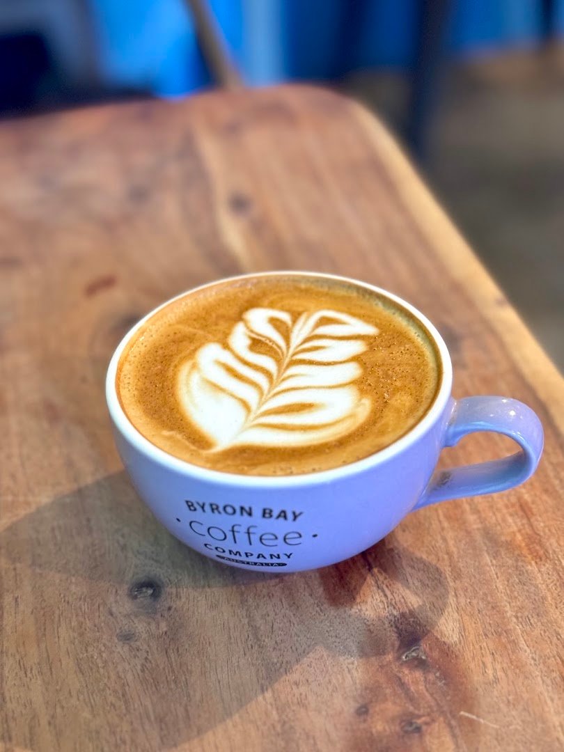 Coffee at Byron Bay Coffee Company, specialty coffee shop in Tokyo